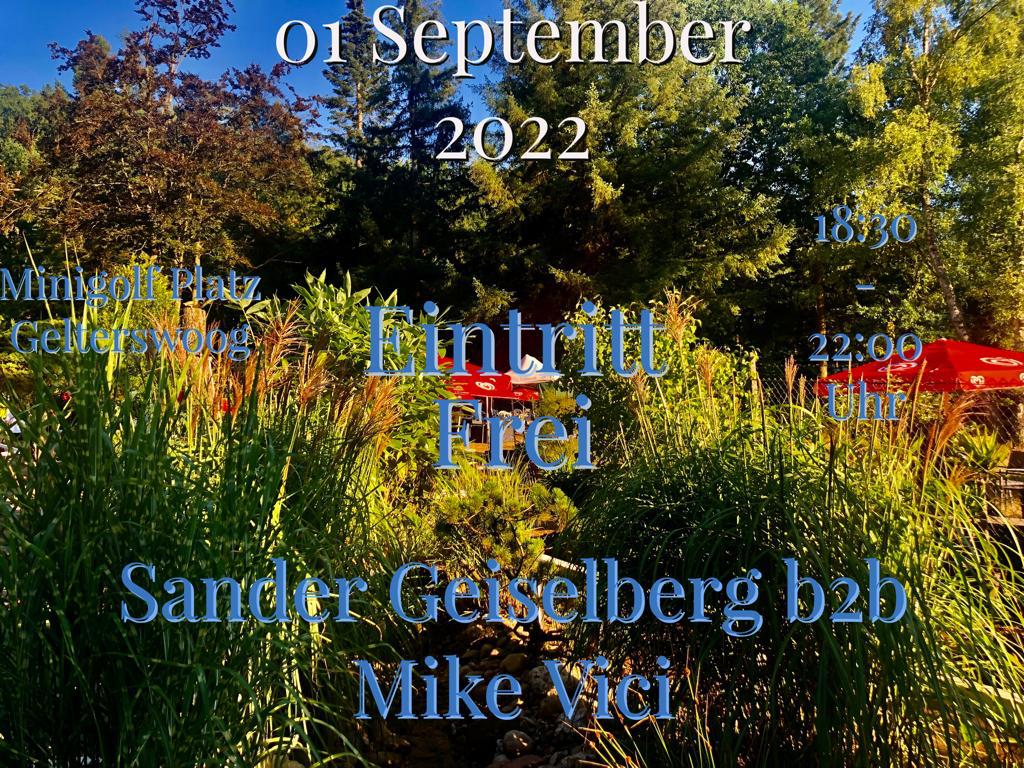 Sander Geiselberg-Mike Vici // MINIGOLF AM GELTERSWOOG - Pfalz Digital