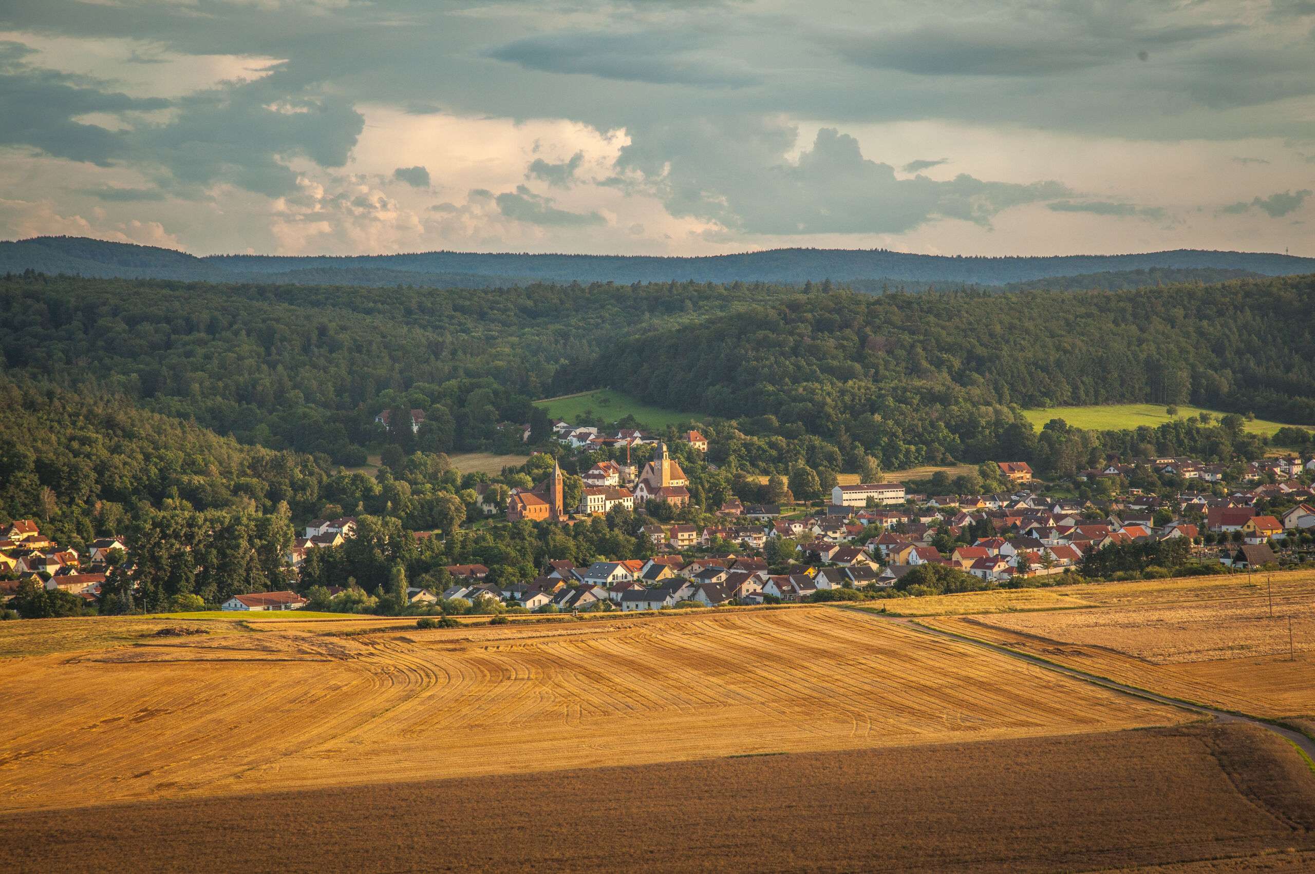 Ramsen, Staufburg, schöner Ausblick