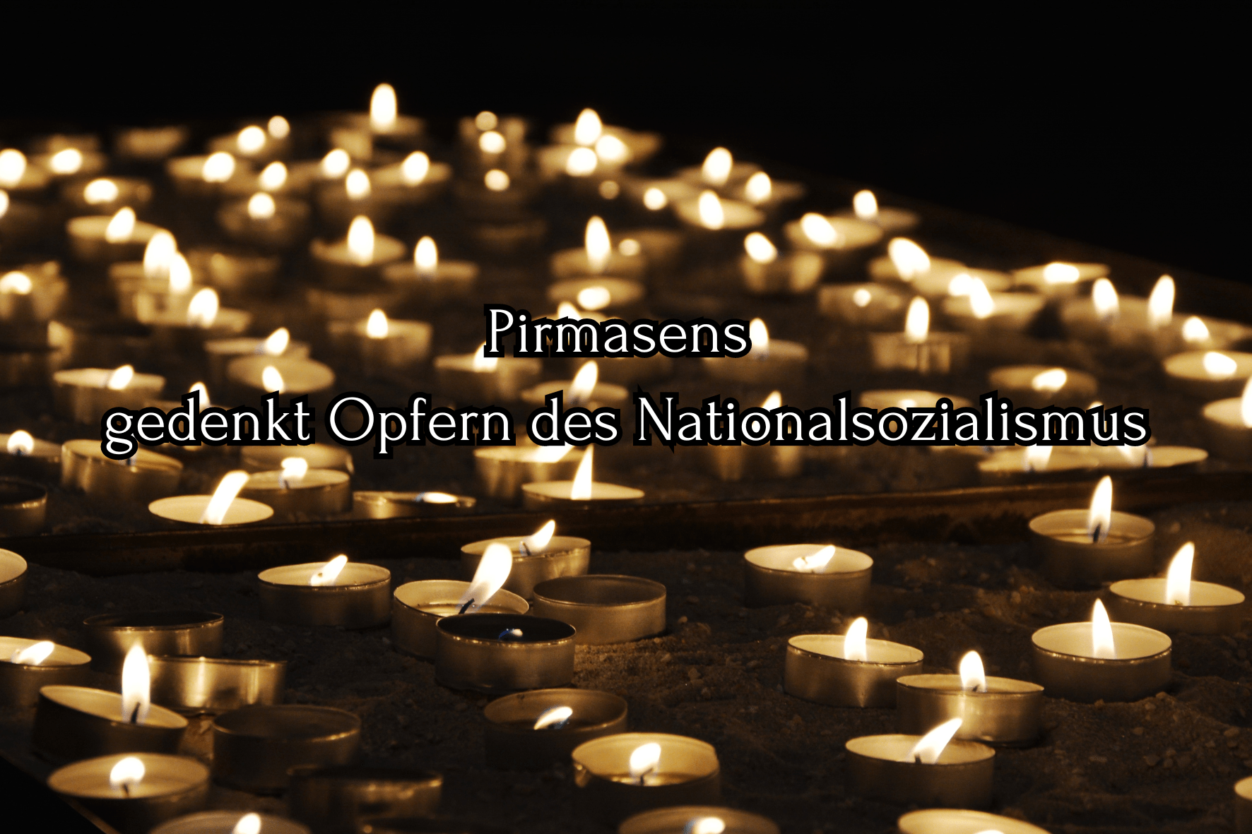 Pirmasens gedenkt Opfern des Nationalsozialismus