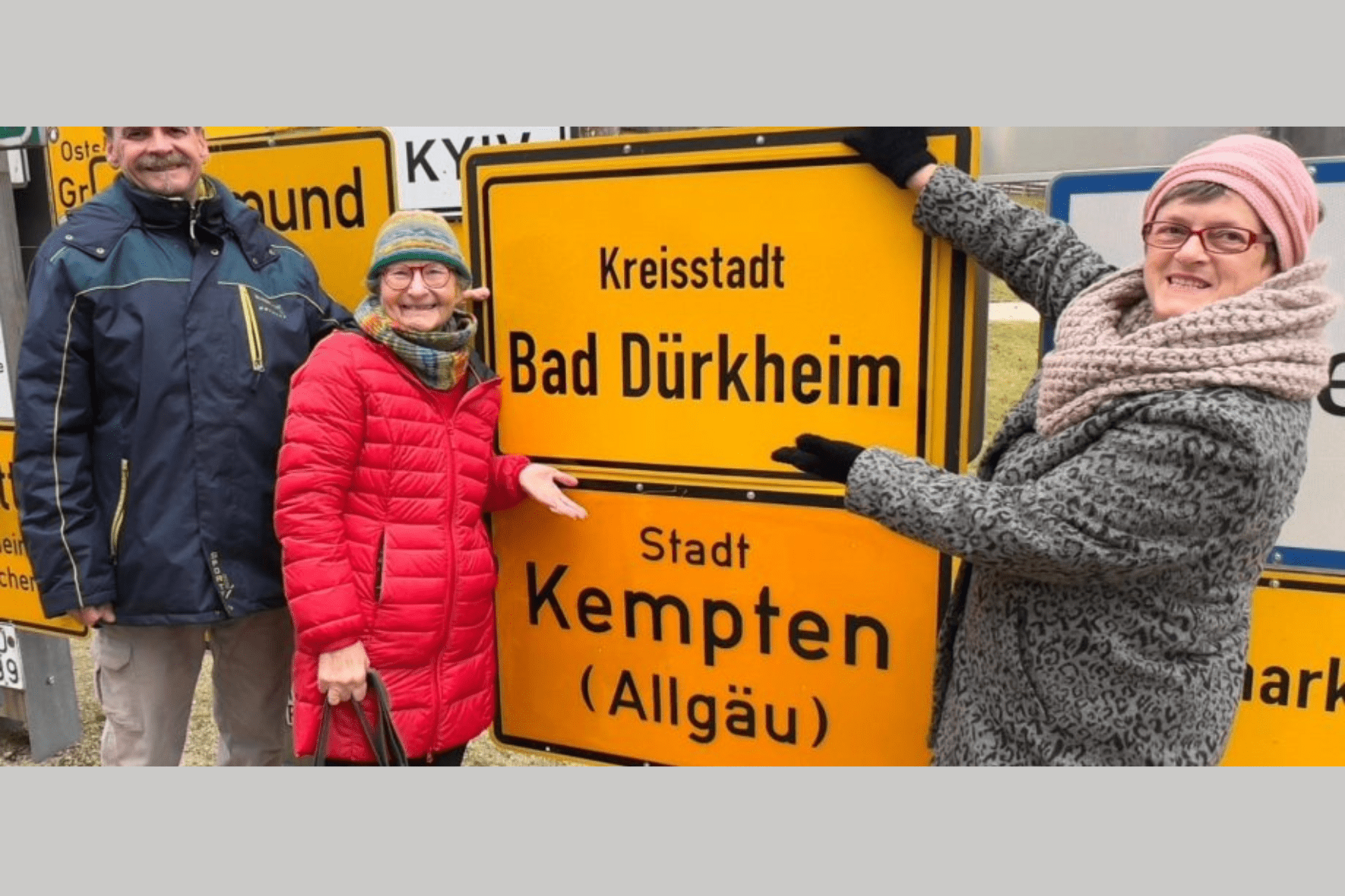 Bad Dürkheim und Kempten im Allgäu Verbundenheit im Fernweh-Park zelebriert