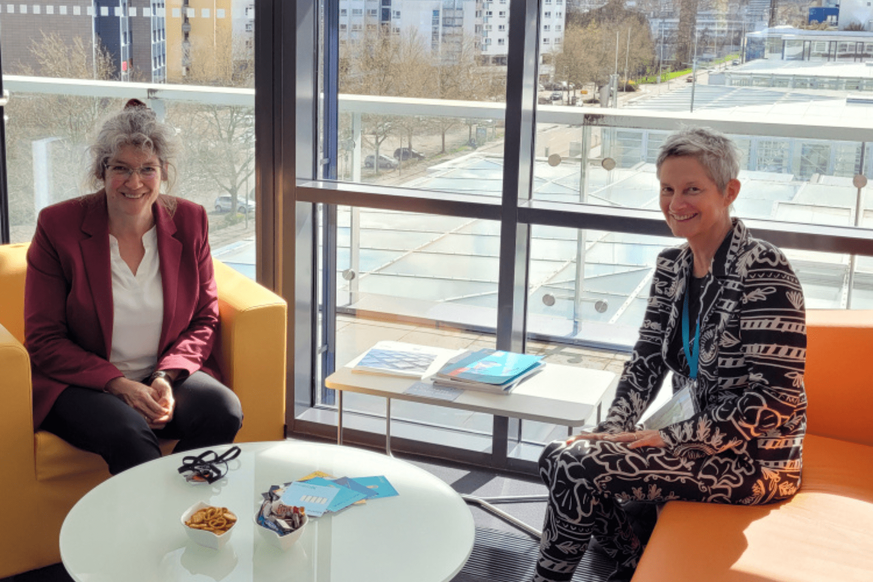 OB Beate Kimmel besuchte Fraunhofer ITWM