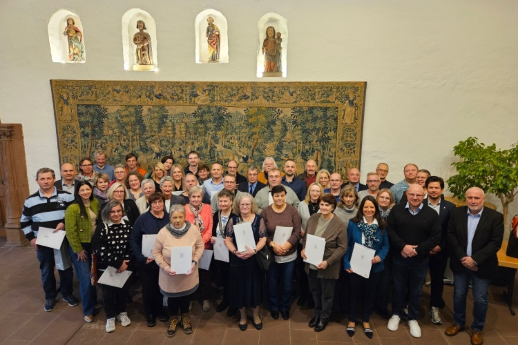 25-jähriges Dienstjubiläum im Pfalzgrafensaal des Casimirschlosses KL