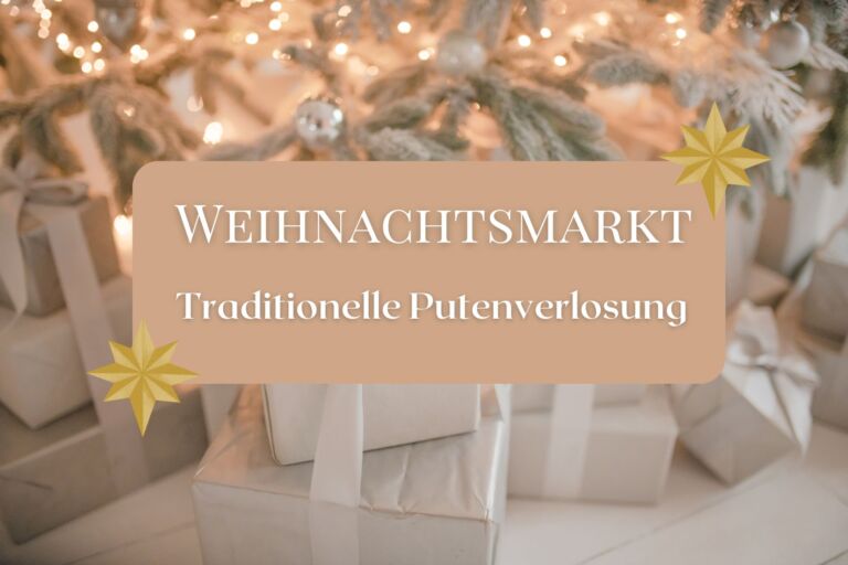 Weihnachtsmarkt in Kaiserslautern: Traditionelle Putenverlosung am 12. Dezember