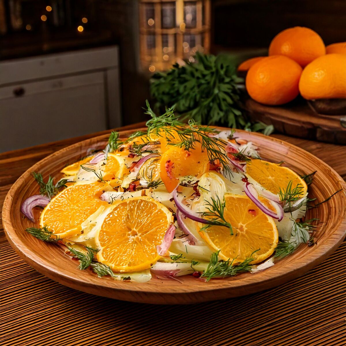 Rezeptideen: Winterlicher Fenchel-Orangen-Salat 🍊🌿 - Pfalz Digital