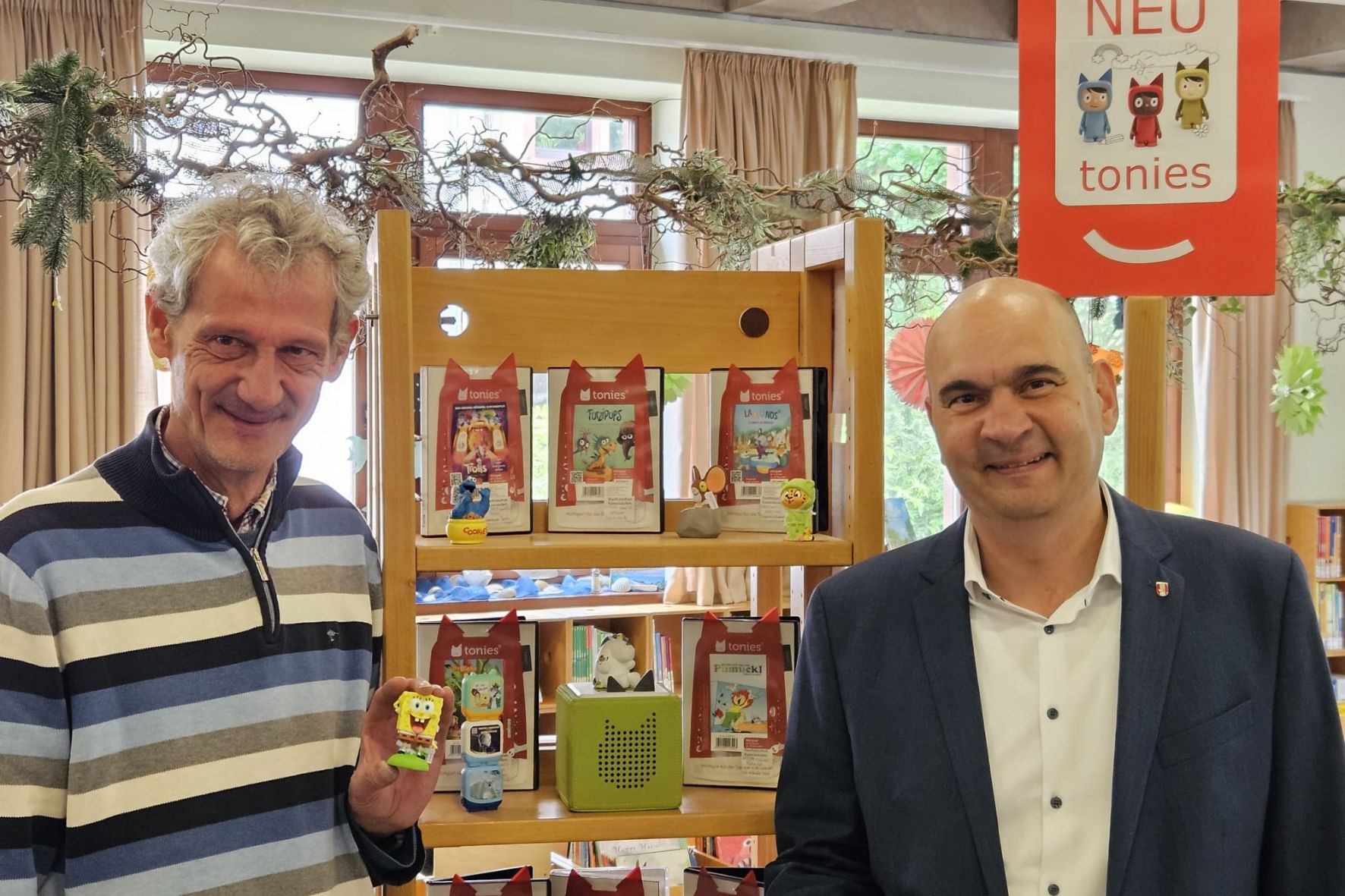 Stadtbibliothek Neue Tonies eingetroffen kl