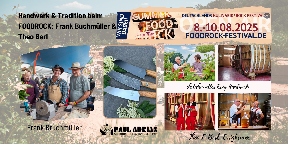 Foodrock Frank Buchmüller und Theo Berl_Messser und Essig