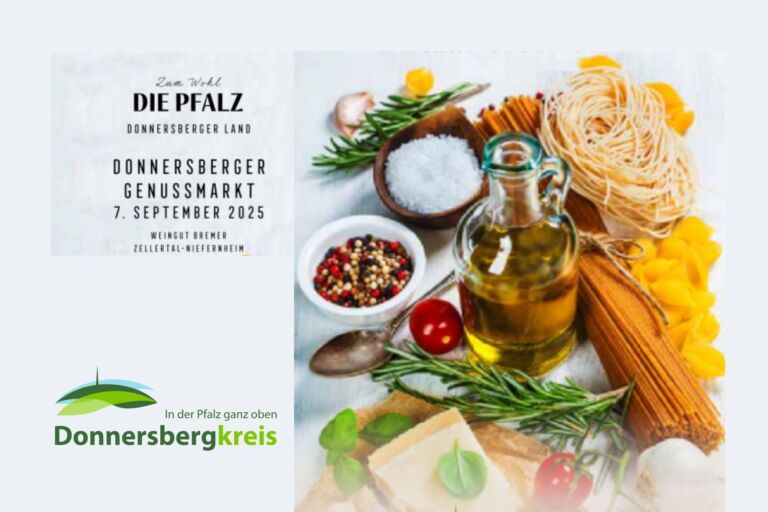 Donnersberger Genussmarkt im Zellertal am Sonntag, 7. September 2025