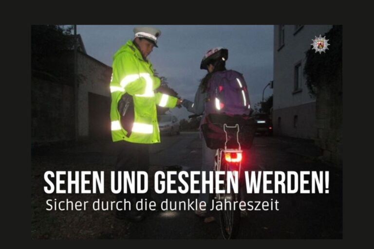 Kaiserslautern – Polizei und ADFC informieren gemeinsam auf dem Wochenmarkt