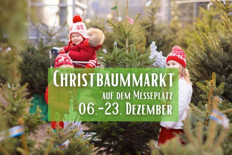 Kaiserslautern – Christbaummarkt auf dem Messeplatz