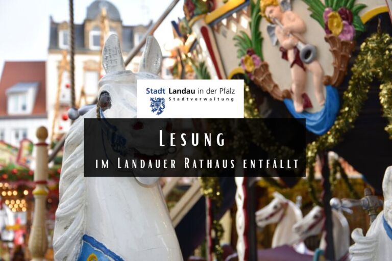 Besuch des Nikolauses auf dem Thomas-Nast-Nikolausmarkt in Landau erwartet: Lesung im Landauer Rathaus entfällt