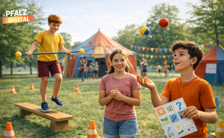 Ferienprogramm 2026 Zweibrücken: Kindererlebniswoche, Zirkus & Juleica-Schulung