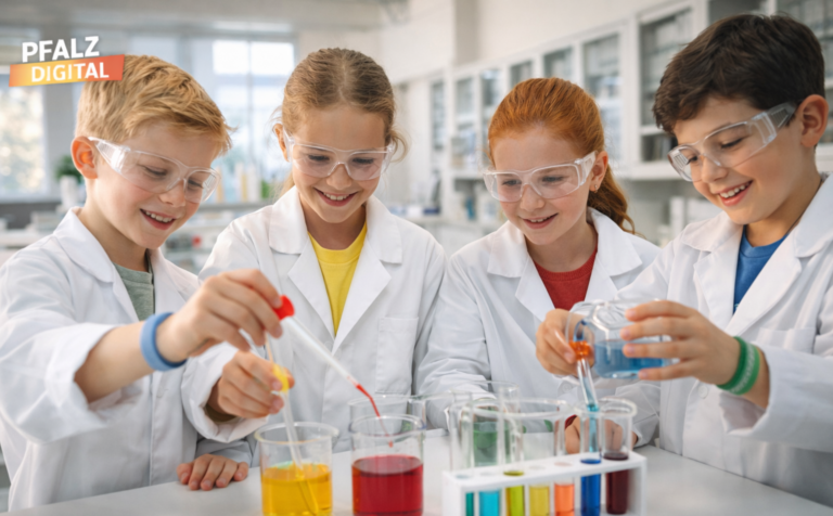 Ferienprogramm 2026 Ludwigshafen: Kostenlos experimentieren im BASF Kids’ Lab
