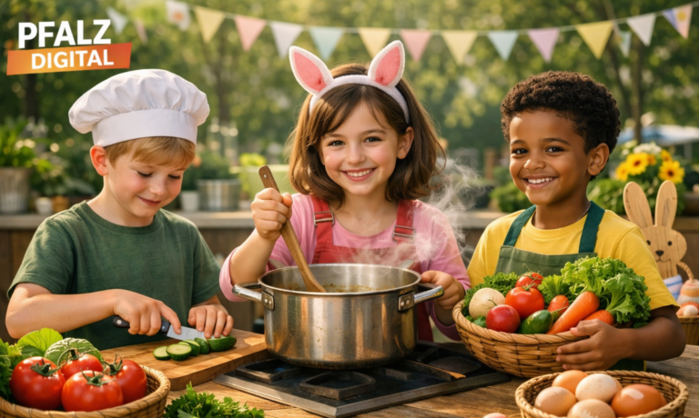 Osterferienfreizeit in Pirmasens: „An die Töpfe, fertig, los!“ – Kochen & Nachhaltigkeit für Grundschulkinder