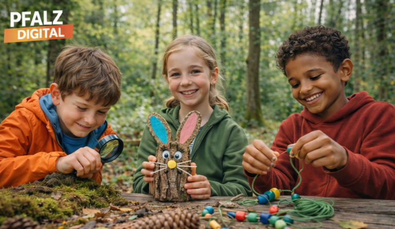 Osterferien im Meulenwald: Oster-Waldfreizeit in Trier-Quint für Kinder von 8–12 Jahren