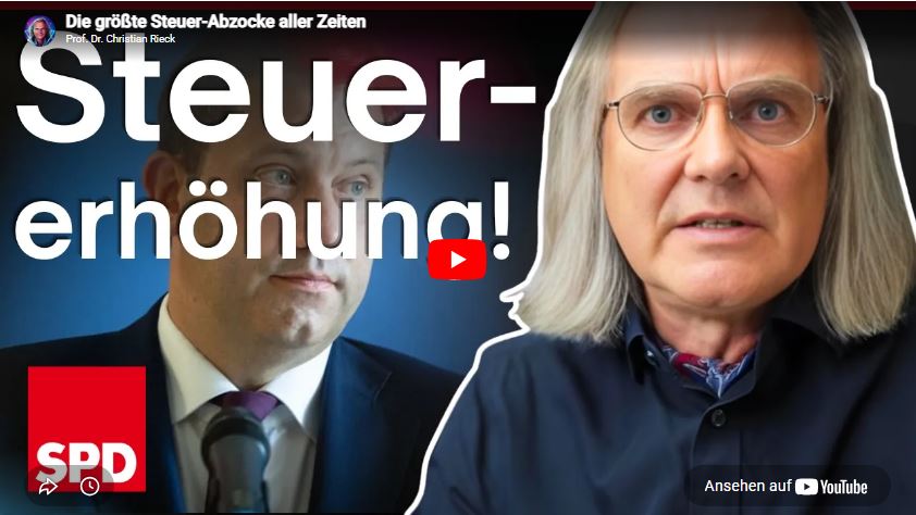 Steuerabzocke und keiner soll es merken