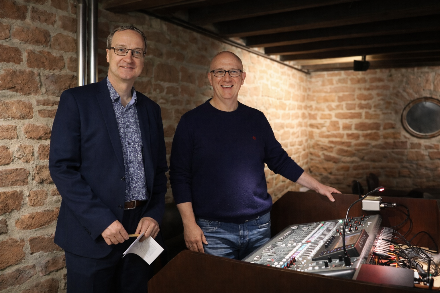 Bernd Klesmann und Clemens Götting im Theodor Zink Museum