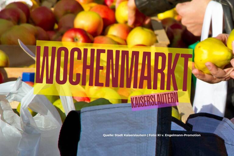 Kaiserslautern – Wochenmarkt bereits am Mittwoch