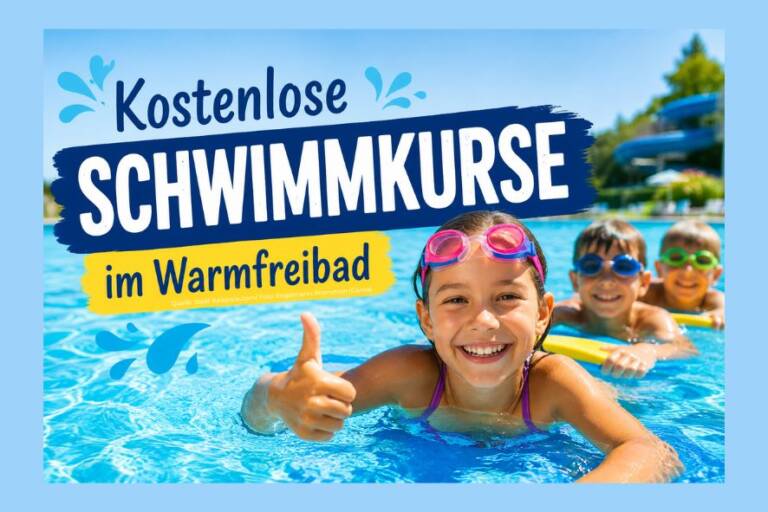 Kaiserslautern – Kostenlose Schwimmkurse im Warmfreibad