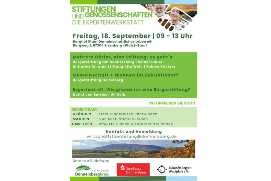 Tag der Stiftungen und Genossenschaften 2026