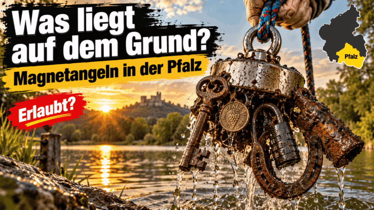 Schatzsuche unter Wasser: Magnetangeln in Rheinland-Pfalz – was findet man und was ist erlaubt?