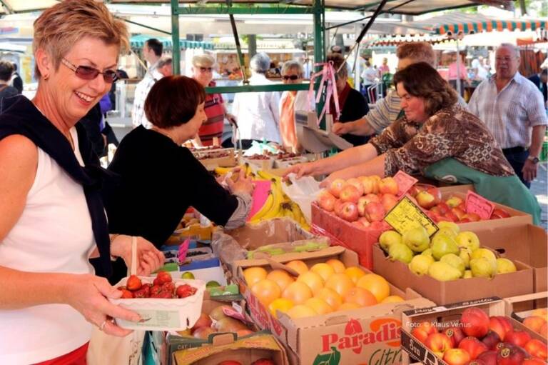 Marktplatz-Treff Königsplatz: Round Table 63 Speyer lädt am 10. Oktober auf den Wochenmarkt ein