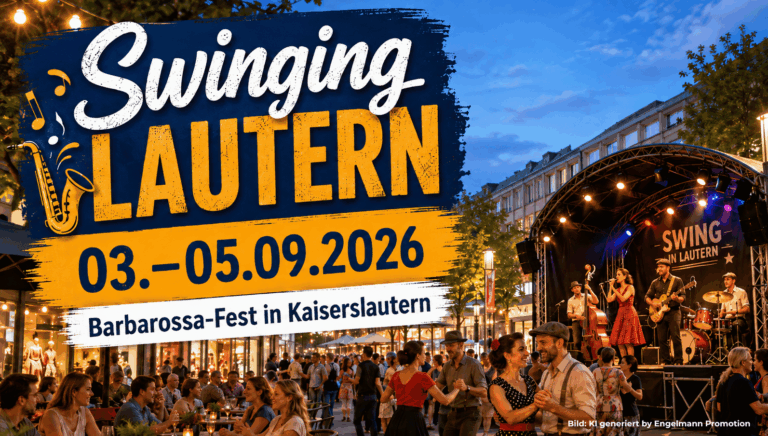 Swinging Lautern 2026: Drei Tage Musik, Shopping und Stadtfest in Kaiserslautern