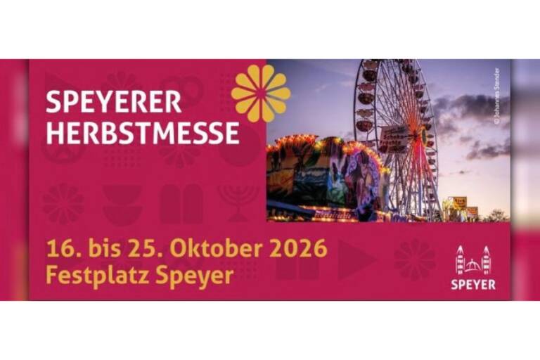 779. Speyerer Herbstmesse: Fahrspaß und Unterhaltung für die ganze Familie