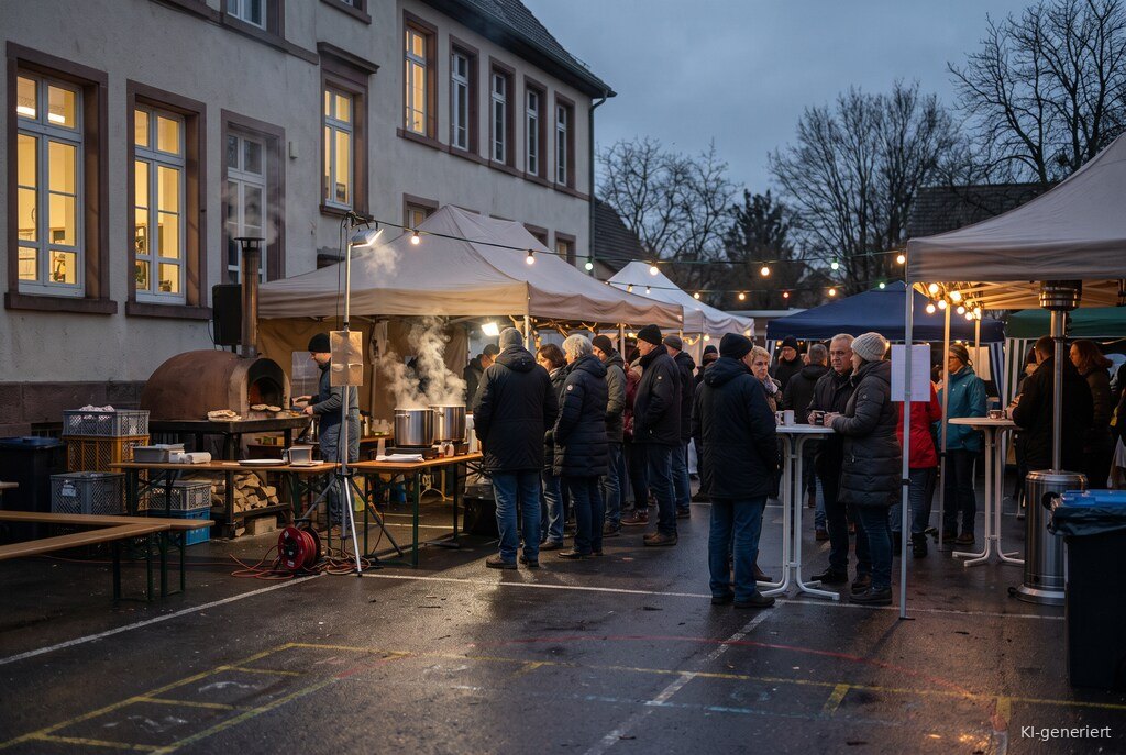 Weihnachtsmarkt-Atmosphäre am Abend – Symbolbild zu Altriper Weihnachtsmarkt 2026