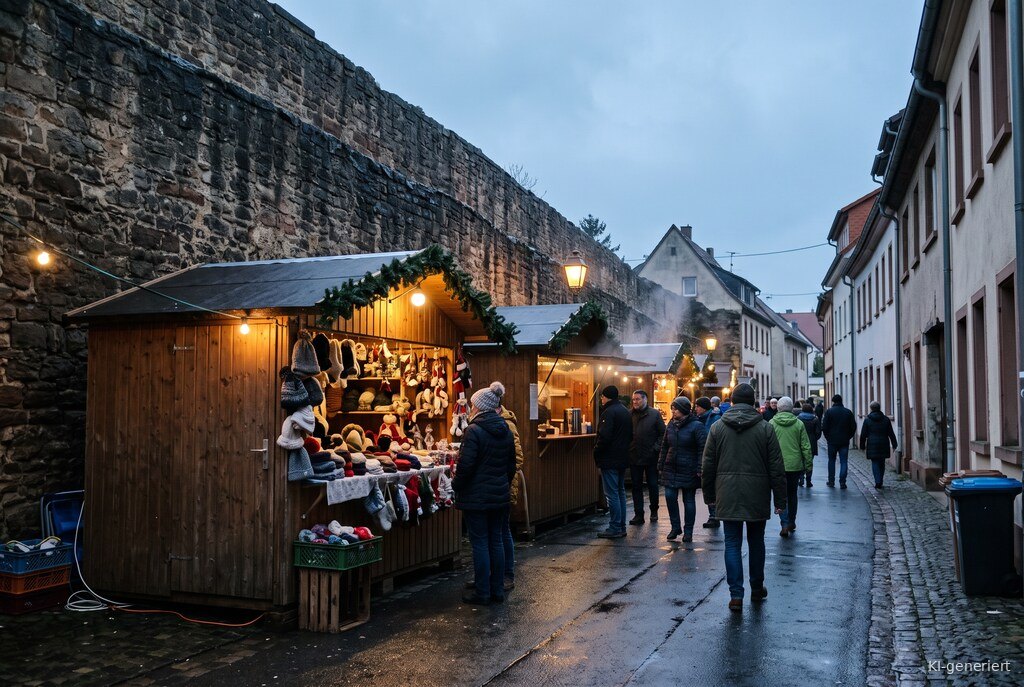Weihnachtsmarkt-Atmosphäre am Abend – Symbolbild zu Christkindlmarkt Kirchheimbolanden 2026