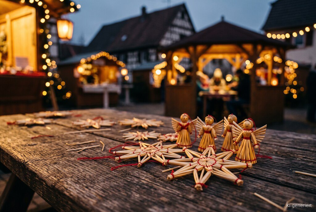 Weihnachtsmarkt-Atmosphäre am Abend – Symbolbild zu Einselthumer Weihnachtsmarkt 2026