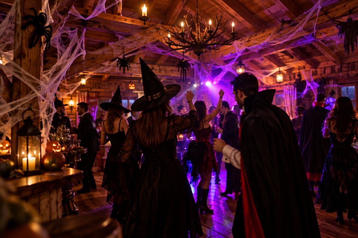 Symbolbild zu Halloween-Party in der ALM Landau 2026 (KI-generiert)