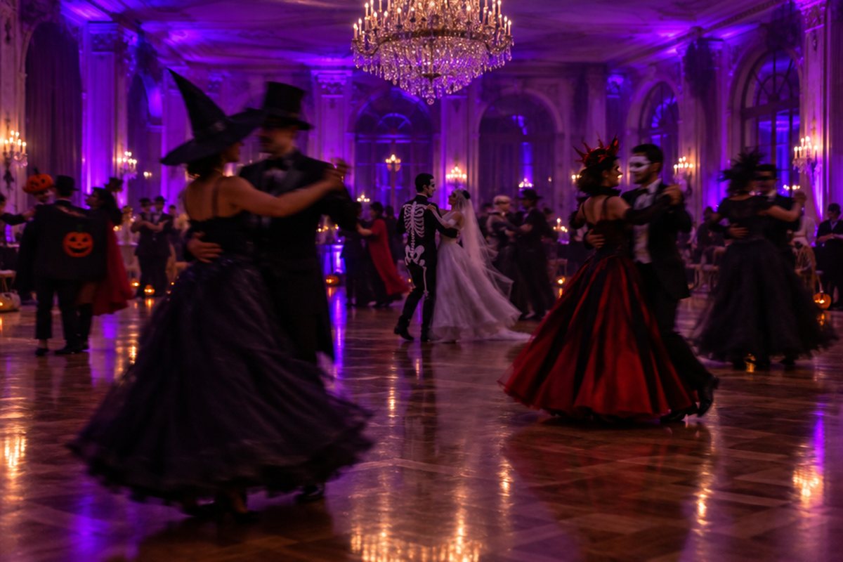 Symbolbild zu Halloween-Tanzparty im Danceheaven Speyer 2026 (KI-generiert)
