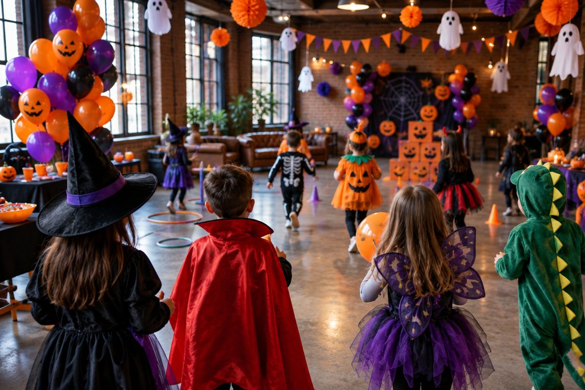 Symbolbild zu Halloween-Party der Farweschlucker im Loft Club Ludwigshafen 2026 (KI-generiert)
