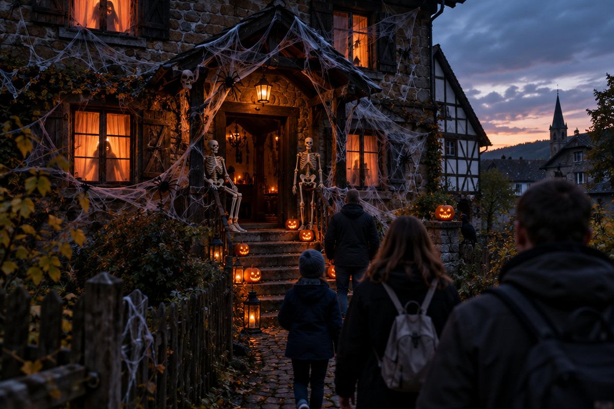 Symbolbild zu Haunted House Mehlbach 2026 (KI-generiert)