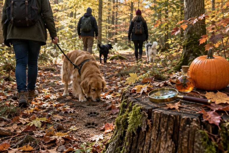 Krimiwanderung mit Hund – Halloween Edition in Mutterstadt 2026