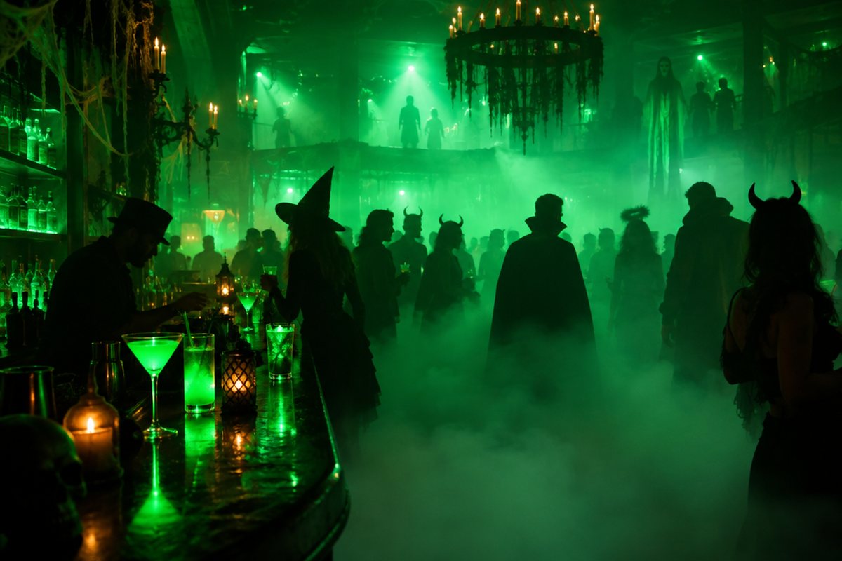 Symbolbild zu Halloween-Party im Matrix Club Pirmasens 2026 (KI-generiert)