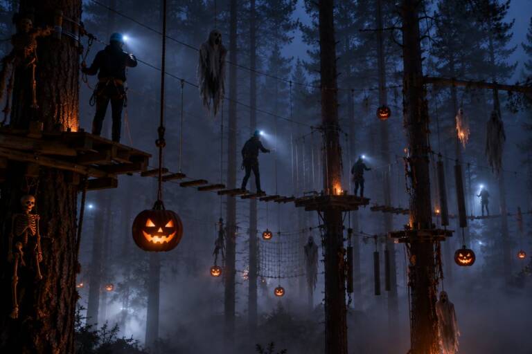 TiLu’s Halloweenfest – Nachtklettern im Kletterwald Kaiserslautern 2026
