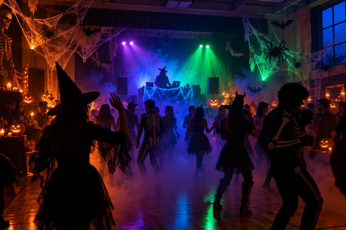 Symbolbild zu Halloween-Party der Narrensänger 2026 (KI-generiert)