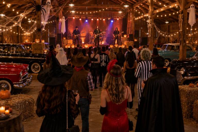 Halloween-Party in der Oldtimer-Scheune Ottersheim 2026