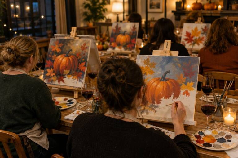 Paint & Drink – Halloween-Malabend in Kaiserslautern 2026