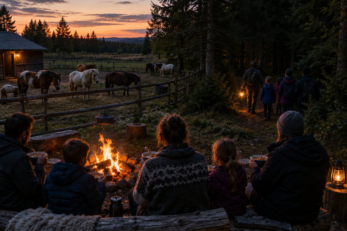 Symbolbild zu Halloween auf der Ponyfarm Haßloch 2026 (KI-generiert)
