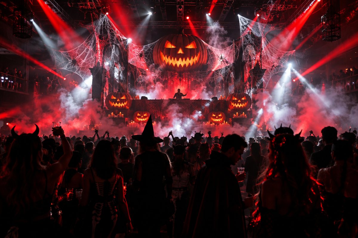 Symbolbild zu PURGE Night – Halloween im Luther Club Kaiserslautern 2026 (KI-generiert)