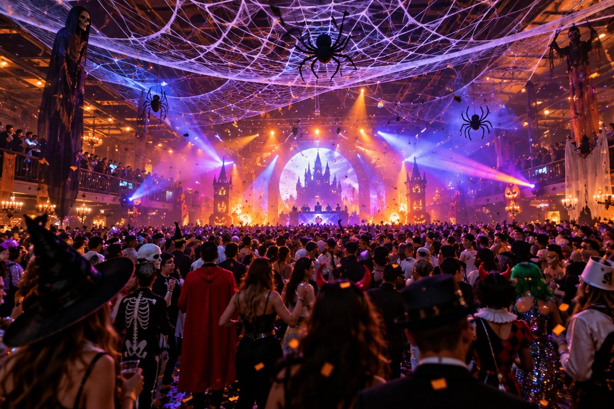 Symbolbild zu Halloween in der Salierhalle Bad Dürkheim 2026 (KI-generiert)