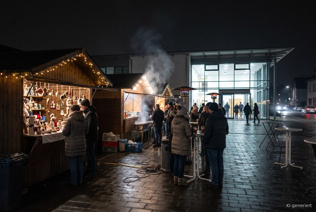 Weihnachtsmarkt-Atmosphäre am Abend – Symbolbild zu Landstuhler Advent 2026