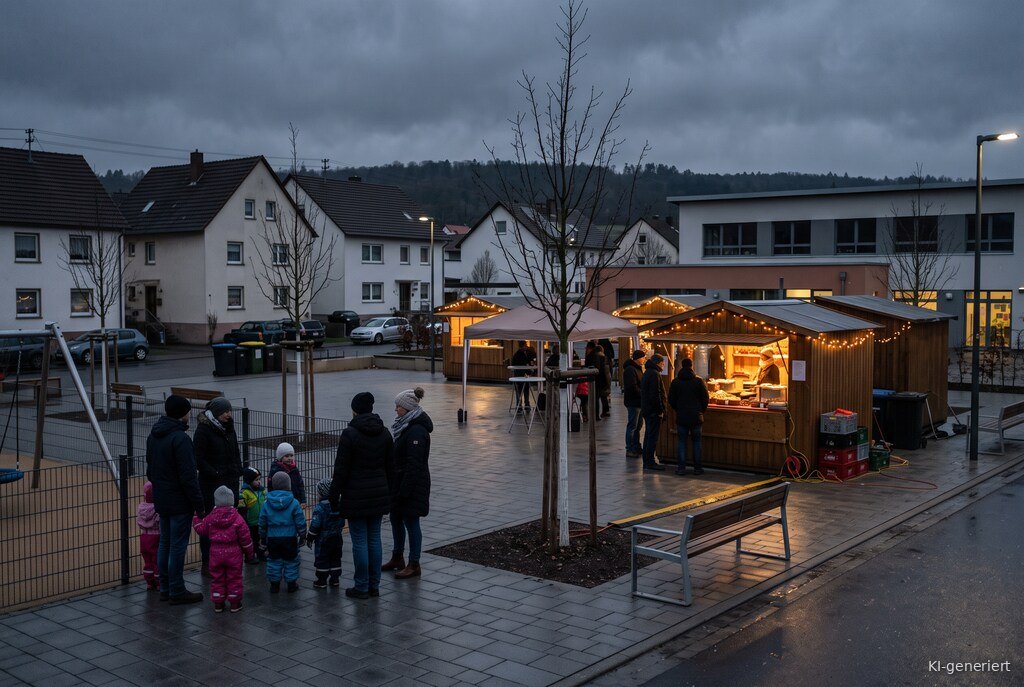 Weihnachtsmarkt-Atmosphäre am Abend – Symbolbild zu Rodenbacher Weihnachtsmarkt 2026