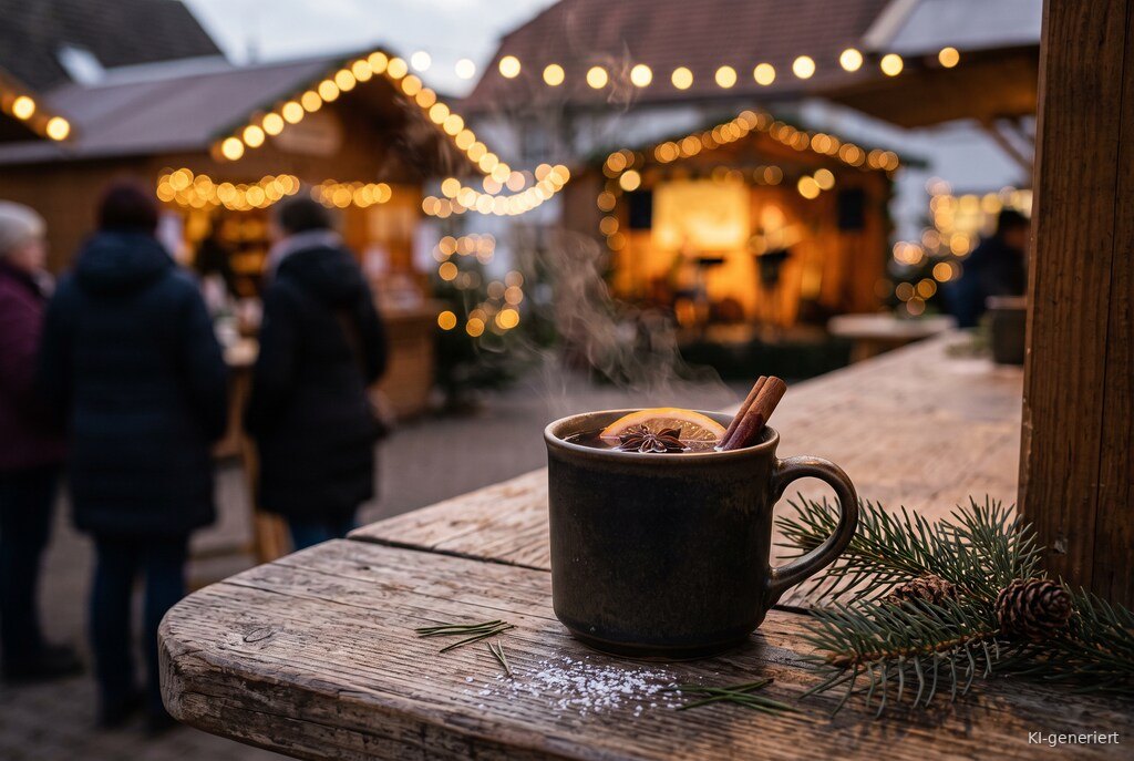 Weihnachtsmarkt-Atmosphäre am Abend – Symbolbild zu Weihnachtsmarkt Bobenheim-Roxheim 2026