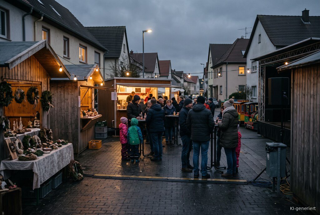 Weihnachtsmarkt-Atmosphäre am Abend – Symbolbild zu Weihnachtsmarkt Böhl-Iggelheim 2026