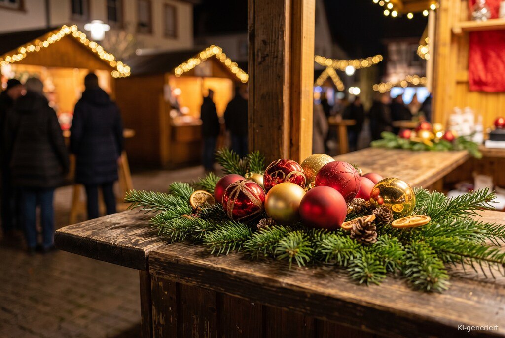 Weihnachtsmarkt-Atmosphäre am Abend – Symbolbild zu Weihnachtsmarkt Böhl-Iggelheim 2026