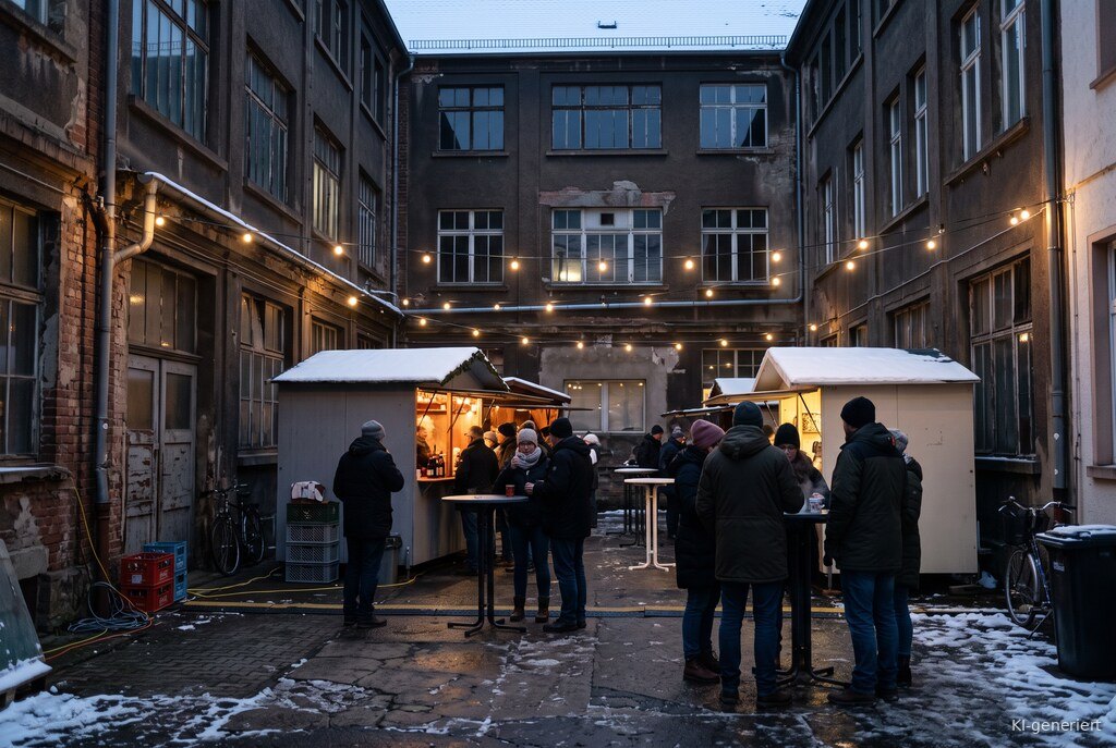 Weihnachtsmarkt-Atmosphäre am Abend – Symbolbild zu Weihnachtsmarkt Kusel 2026