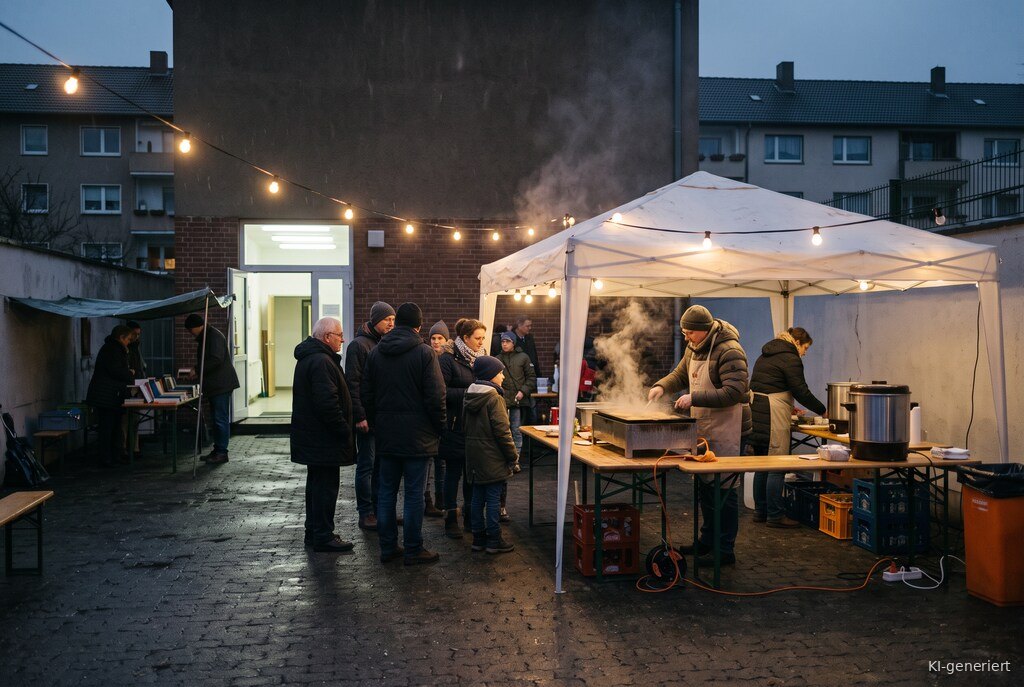 Weihnachtsmarkt-Atmosphäre am Abend – Symbolbild zu Weihnachtsmarkt Ludwigshafen-Oggersheim 2026
